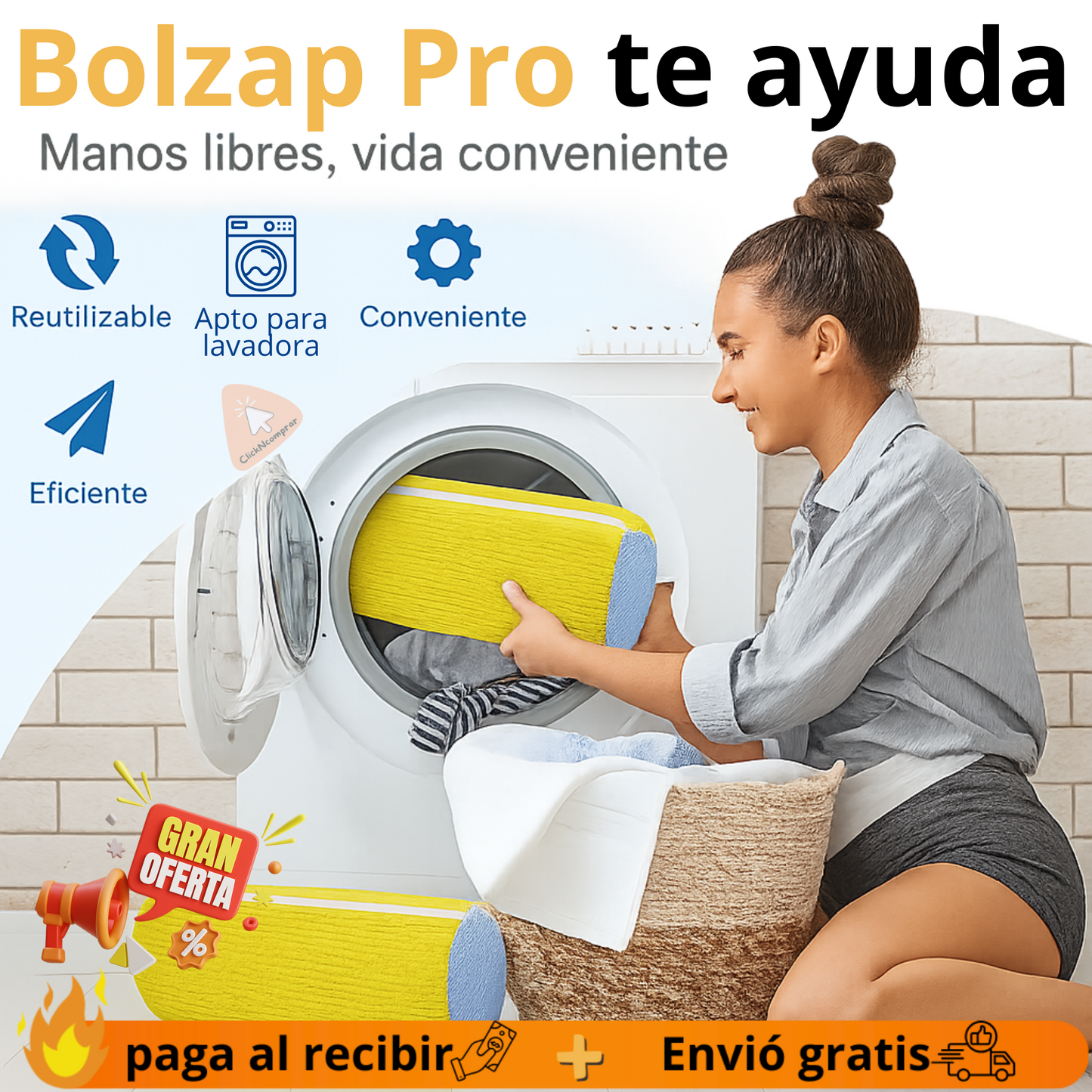 2x1  Funda para lavar zapatos - BOLZAP PRO®