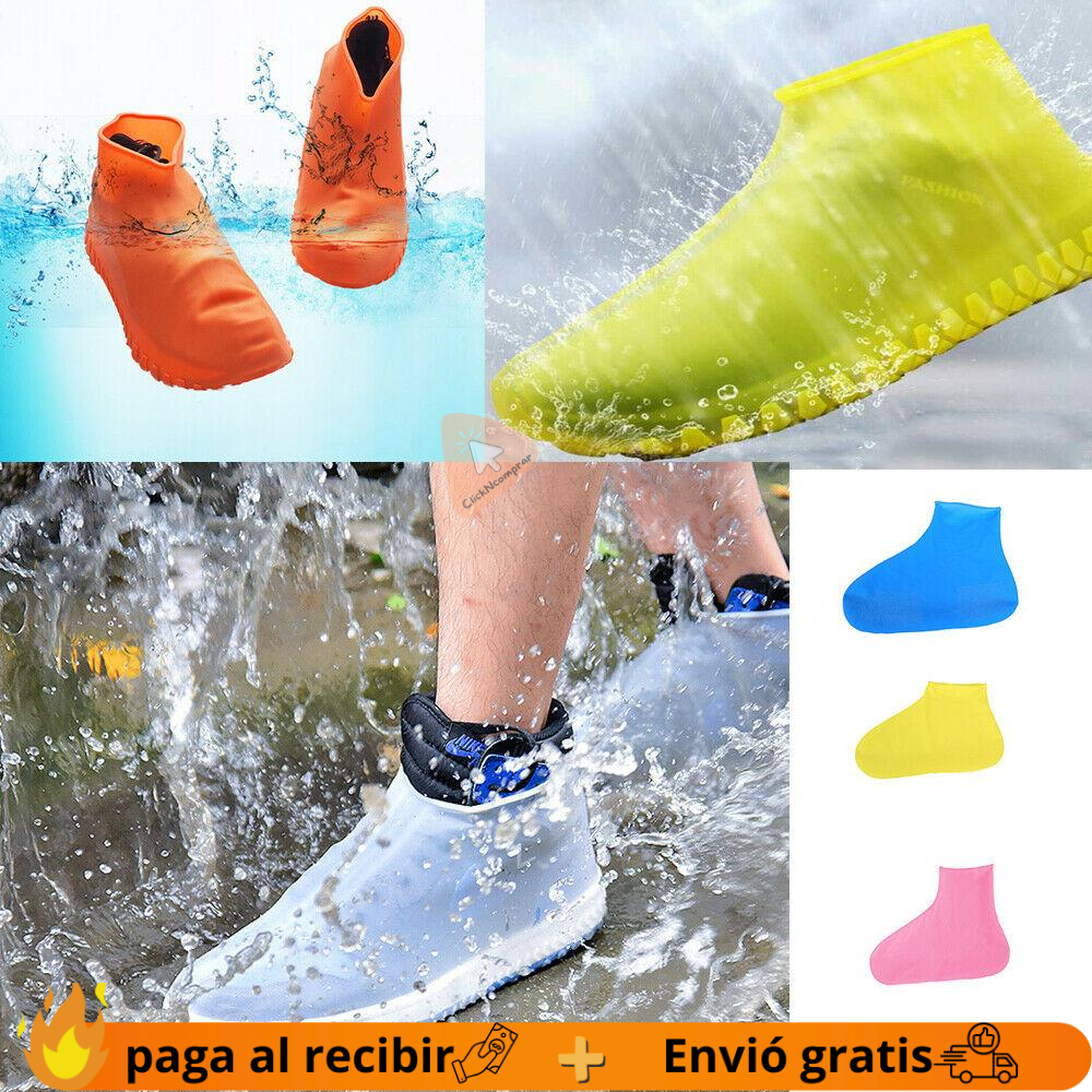 Funda 100% impermeable para zapatos-silicona de alta calidad-FlexiZap®
